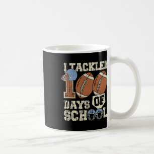 Mug J'Ai Attaqué 100 Jours De Football Scolaire 100 Jo