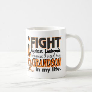 Mug J'ai besoin de ma leucémie de petit-fils