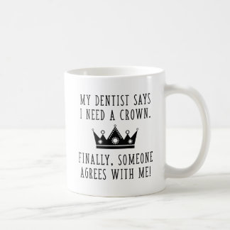 Mug J'Ai Besoin D'Une Couronne