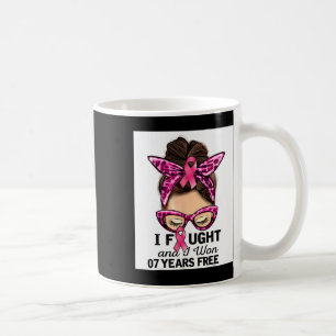 Mug J'ai combattu et j'ai gagné 7 ans gratuits Bun Mes