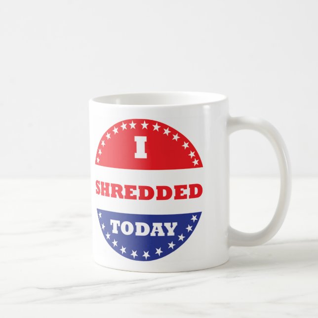 Mug J'ai déchiré aujourd'hui (Droite)