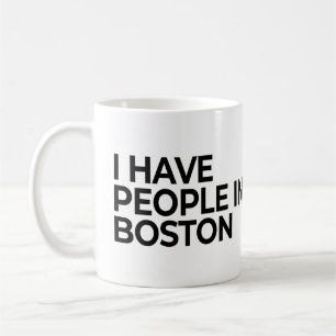 Mug J'Ai Des Gens À Boston