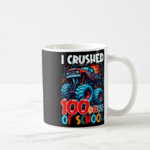 Mug J'Ai Écrasé 100 Jours Du Monstre De Dinosaure De L
