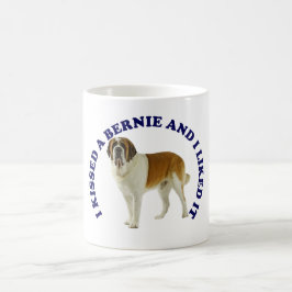 Mug J'ai embrassé un saint Bernard