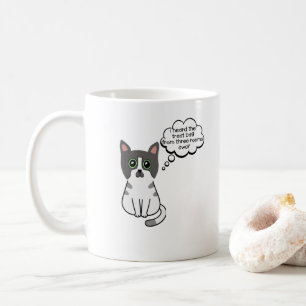 Mug J'ai entendu le sac de friandises de trois pièces
