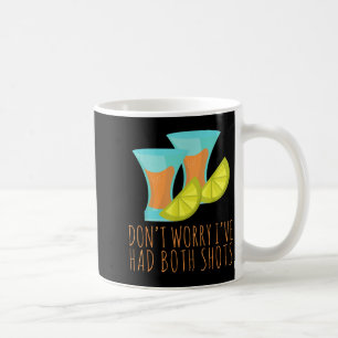 Mug J'ai eu mes deux injections de vaccination drôle 