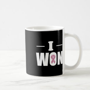 Mug J'ai gagné la Journée mondiale contre le cancer 1 