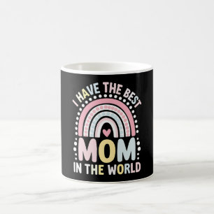 Mug J'ai la meilleure maman du monde Boho Rainbow