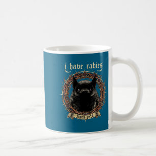 Mug J'ai la Rage Gothique Chauve-Souris Humour Sombre