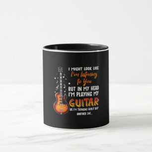 Mug J'ai l'air de t'écouter, mais dans mon