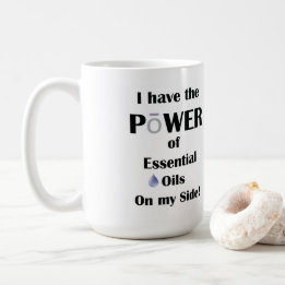 Mug J'ai le pouvoir des huiles essentielles de mon côt