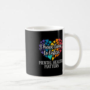 Mug J'Ai Le Temps D'Écouter Le Match De Sensibilisatio