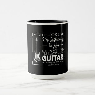 Mug J'ai l'impression de t'écouter de la guitare music