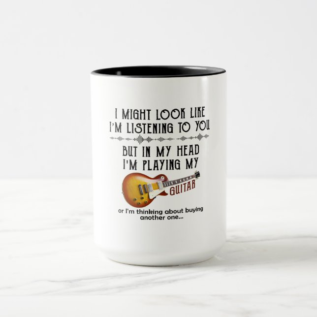 Mug J'ai l'impression de t'écouter jouer de la guitare (Centre)