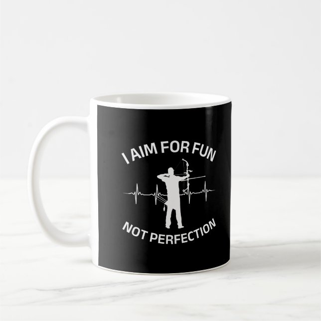 Mug J'ai l'intention de s'amuser pas la perfection | T (Gauche)