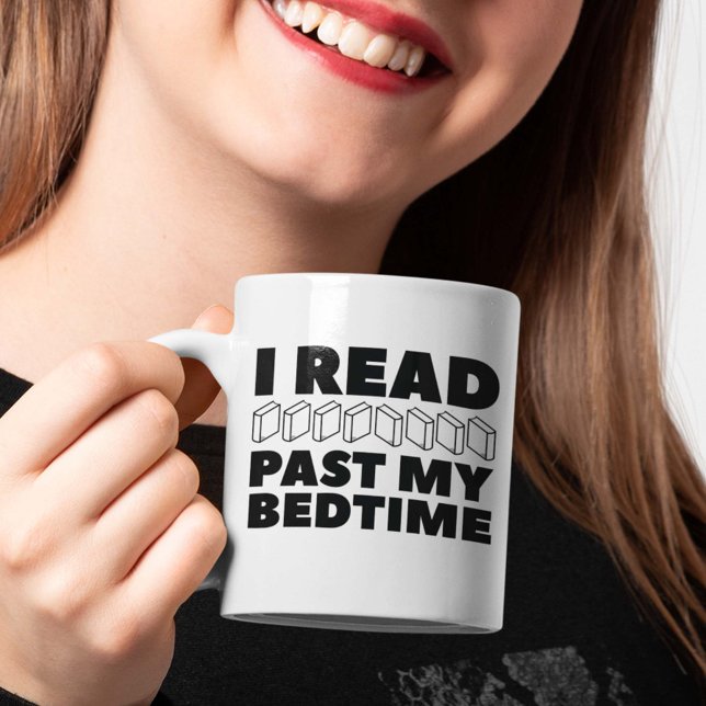 Mug J'Ai Lu Le Passé (I Read Past My Bedtime Mug)