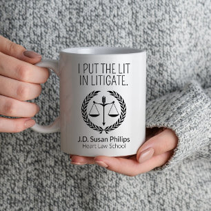 Mug J'Ai Mis La Lumière Dans Le Droit Du Litige Avocat