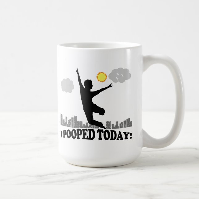 Mug J'Ai Poopé Aujourd'Hui (Droite)