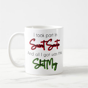 Mug J'ai pris part à la Père Noël Secret J'ai eu cette