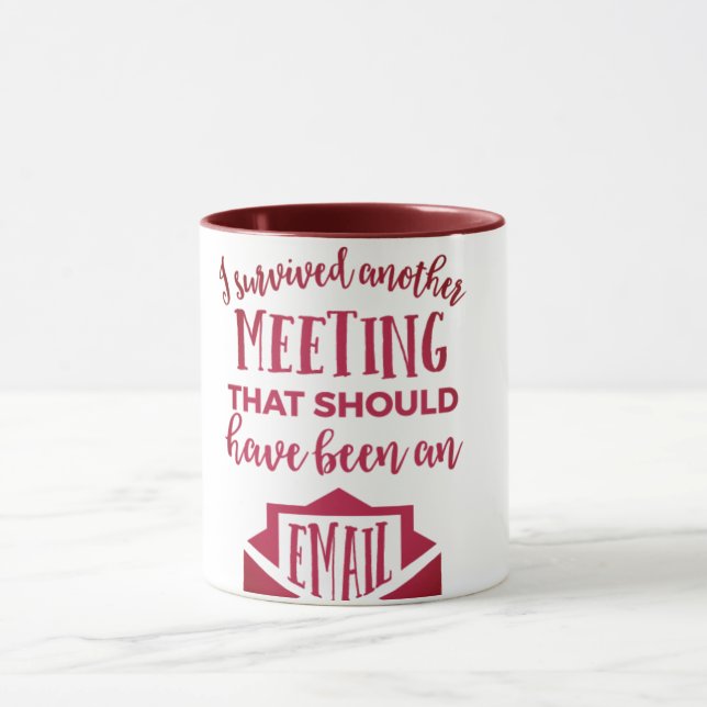 Mug J'Ai Survécu... (Centre)