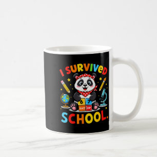 Mug J'ai survécu 67 jours d'école Mème drôle Professeu