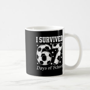Mug J'ai survécu 67 jours d'école professeurs étudiant