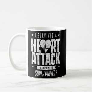Mug J'ai survécu à une crise cardiaque