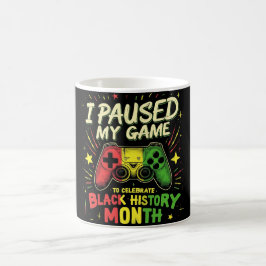 Mug J'ai suspendu mon jeu pour célébrer le Mois de l'h