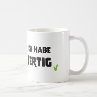 Mug J'ai terminé