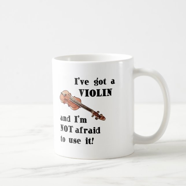 Mug J'ai un violon (Droite)