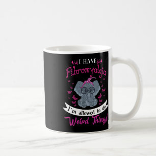 Mug J'Ai Une Fibromyalgie Sensibilisée À La Fleur D'Él
