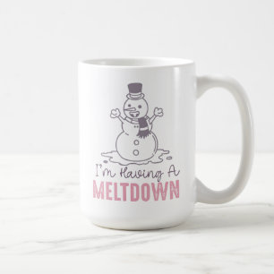 Mug J'ai une fonte - Drôle Snowman Design