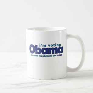 Mug J'ai voté OBAMA