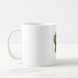 Mug J'ai vu ce dessin graphique religieux drôle Peek_1