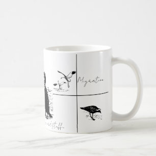 Mug J'ai vu des trucs bizarres - oiseaux