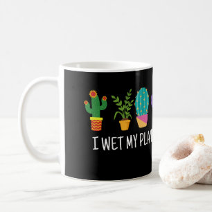 Mug J'Ai Vu Ma Chemise Plante Drôle Jardinage