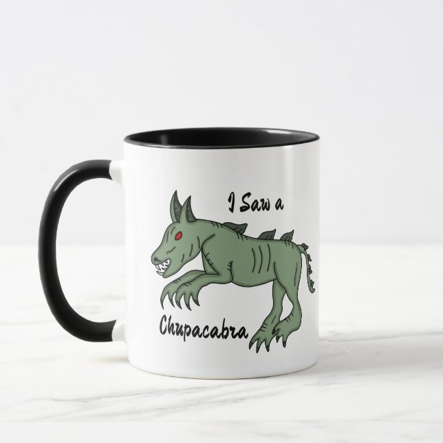 Mug J'ai vu un Chupacabra (Gauche)
