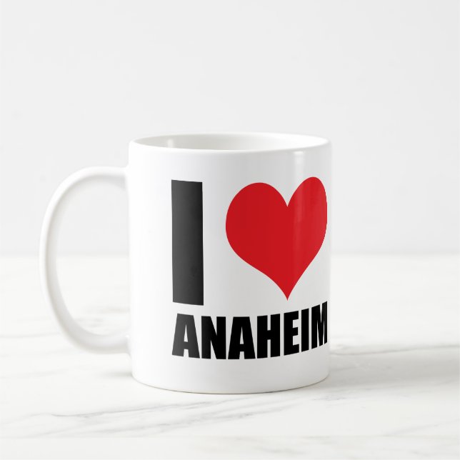 Mug J'aime Anaheim (Gauche)