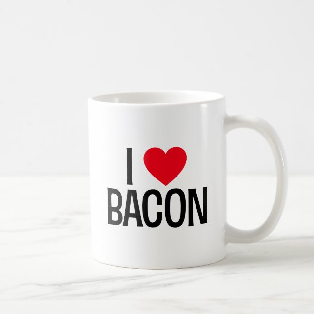 Mug J'Aime Bacon. (Droite)