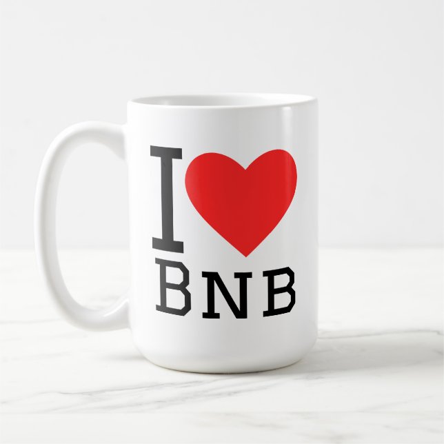 Mug J'aime bnb (Gauche)