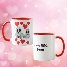 Mug J'aime BOO Papa (de Fille)