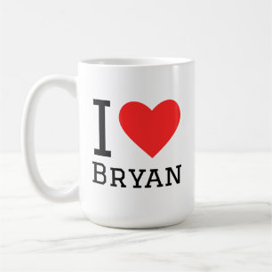 Mug J'aime Bryan