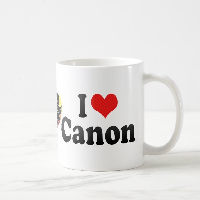 Mug J'aime Canon (Droite)