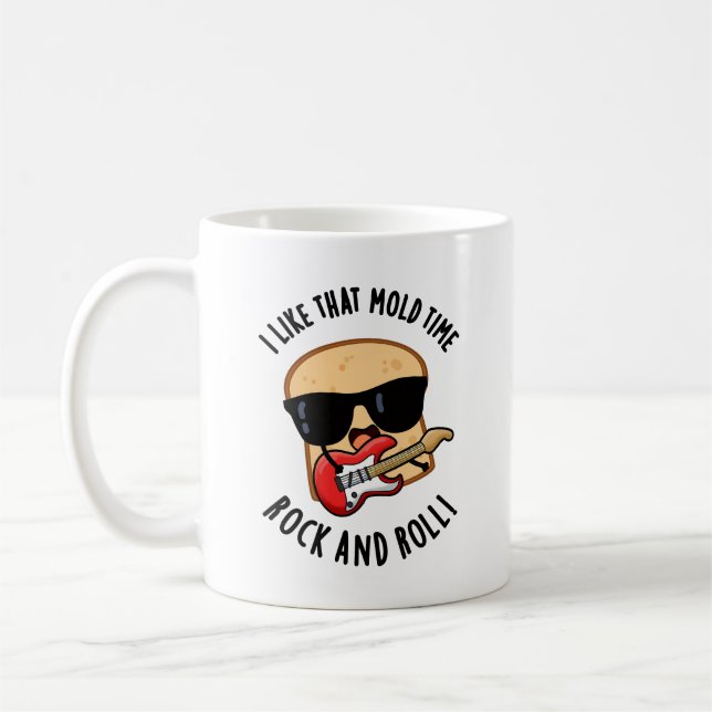 Mug J'Aime Ce Mold Time Rock Et Roll Funky Pu Pain (Gauche)