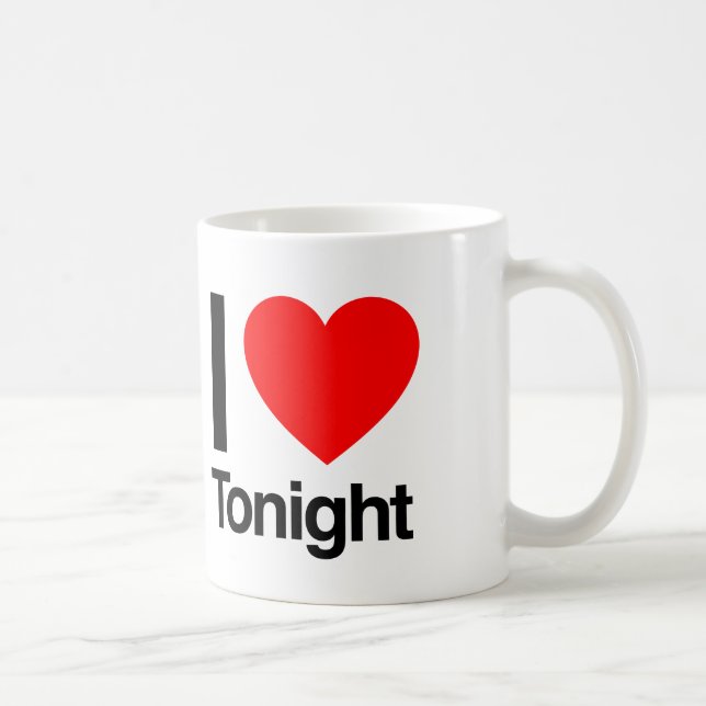 Mug j'aime ce soir (Droite)
