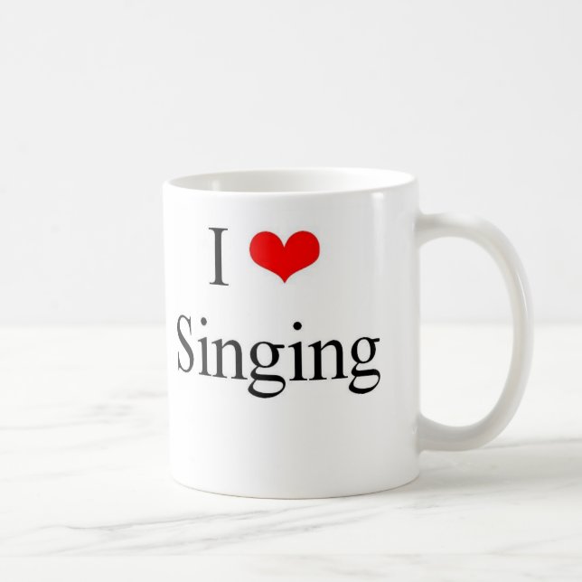 Mug J'aime chanter (Droite)