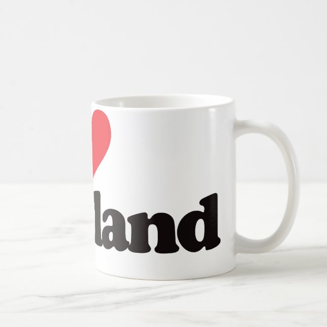 Mug J'aime Cleveland (Droite)