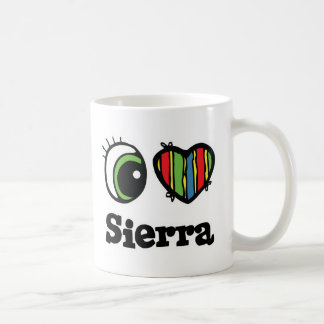 Mug J'aime (Cœur) Sierra