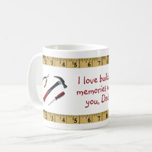 Mug J'Aime Construire Des Souvenirs Avec Toi Papa - Ou