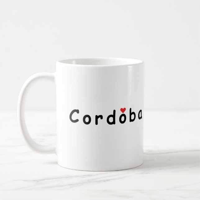 Mug J'aime Cordoue (Gauche)